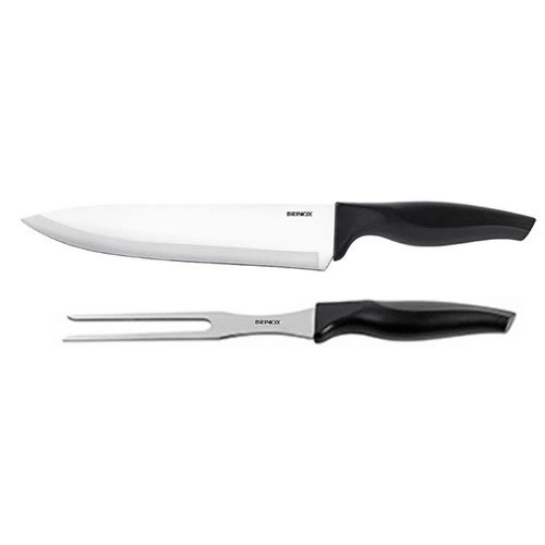 Conjunto De Facas 2 Peças Cross Preto 2556/308 Brinox