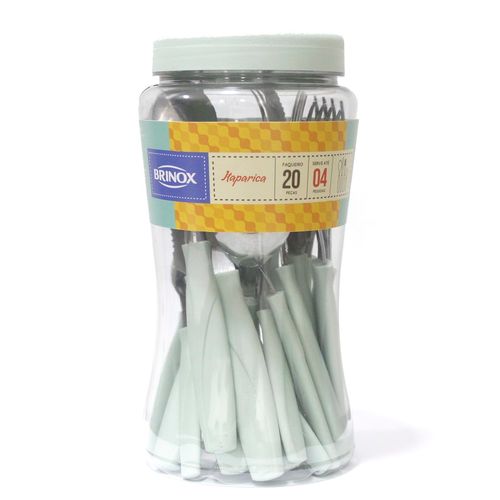 Faqueiro Itaparica 20 Peças Menta Brinox