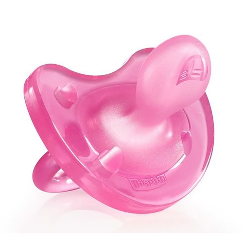 Chupeta Physio Soft Rosa 12m  Silicone Tam 2 Chicco