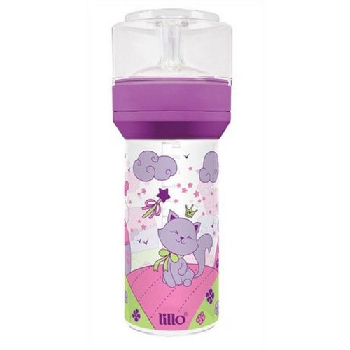 Mamadeira Magia Lilás 260ml Brilha no Escuro Lillo