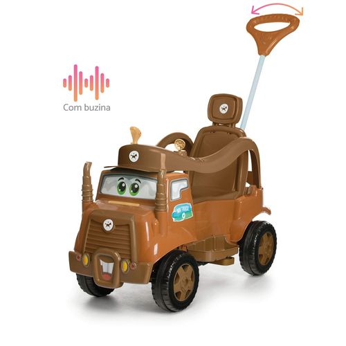 Carro Mk Truck Mk0987 Marrom Calesita