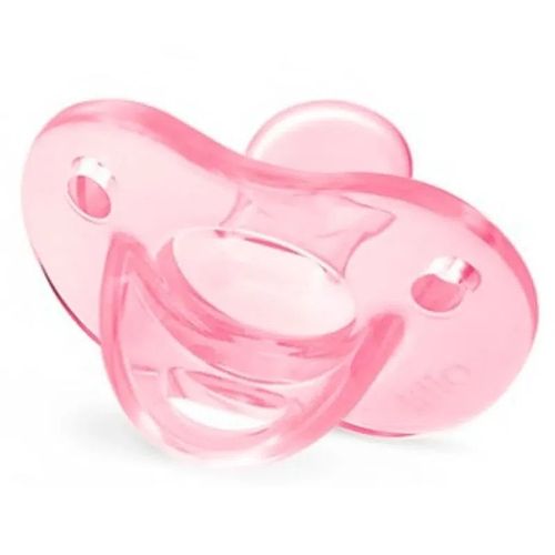 Chupeta Soft Calming 100% Silicone  0 Meses Rosa 623031 Lillo