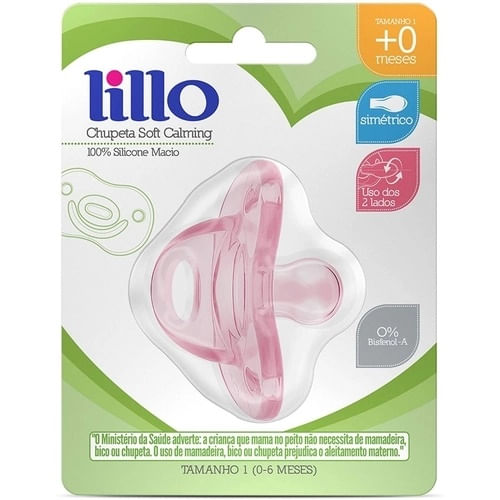Chupeta Soft Confort 100% Silicone 623231  Lillo