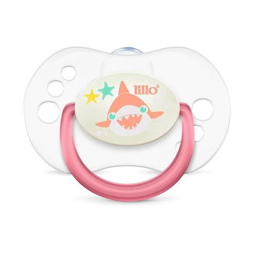 Chupeta Soft Glow  0 Meses Rosa 626931 Lillo