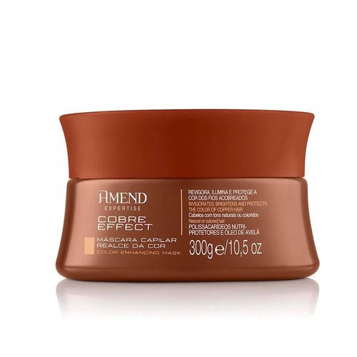 Máscara Realce da Cor Cobre Effect 300g Amend