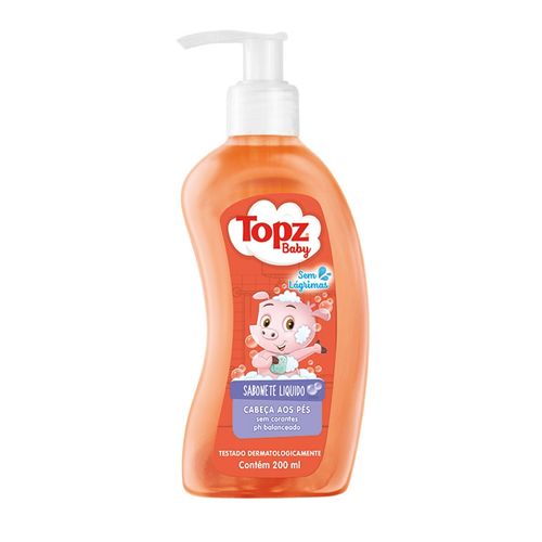 Sabonete Liquido 200ml Tops Baby