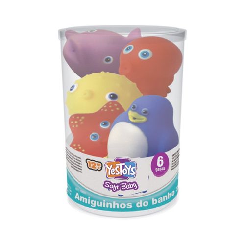 Amiguinhos do Banho 6 und 10009 Sortidos Yes Toys