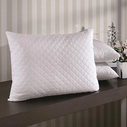 Protetor Travesseiro Impermeável 50x70cm Branco Hedrons