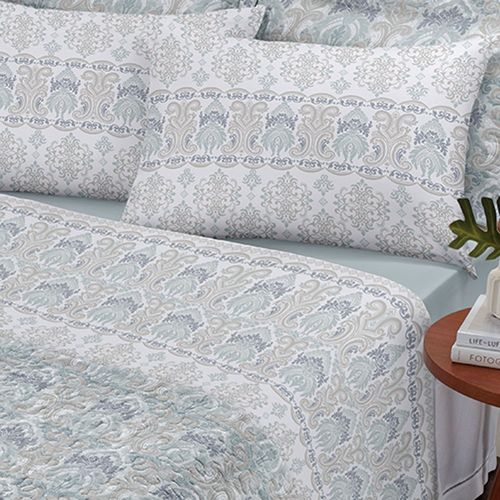 Jogo de Lençol Solteiro 3 Peças Arabesque Santista Royal