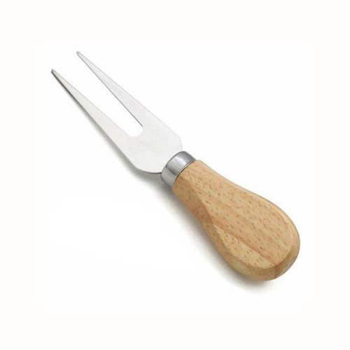 Garfo de Petiscos 12cm em Madeira e Aço Inox Wincy