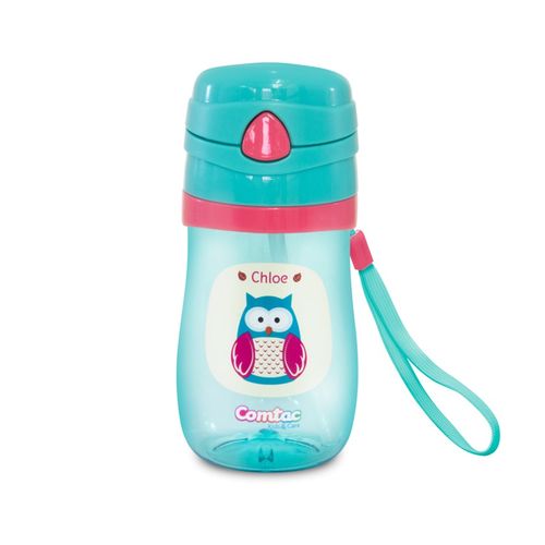 Copo com Canudo 350ml Coruja Chloe Comtac