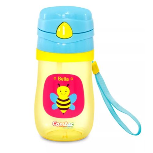 Copo com Canudo 350ml Abelhinha Bella Comtac