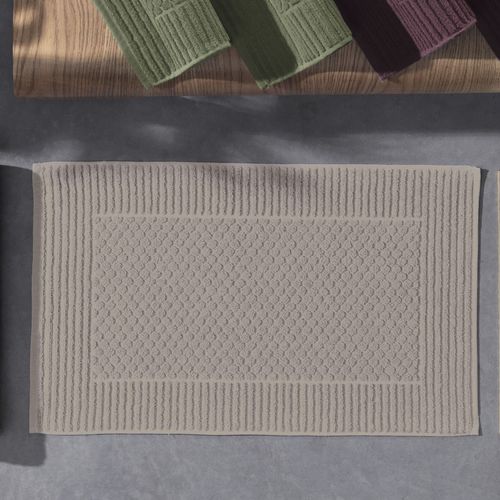 Toalha de Piso Allday Dust Bege Claro 50x80cm Altenburg
