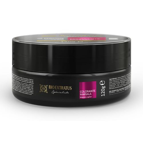 Máscara Colorante Marsala 120g Bio Extratus