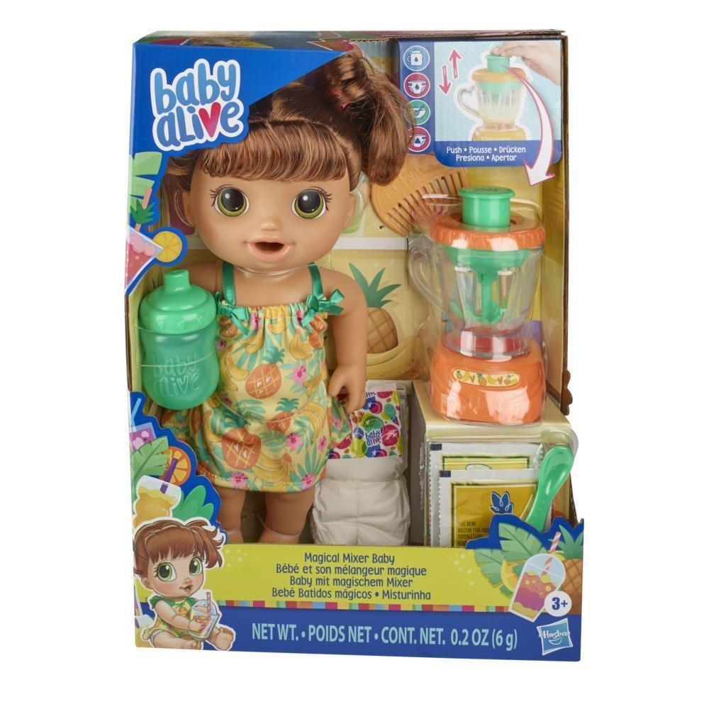 Baby Alive Misturinha Sabor Tropical Morena/ E6944 Hasbro - Sacolão.com