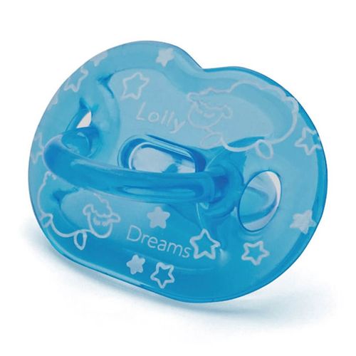 Chupeta Silicone Tam 2 Azul 6m  Dreams Lolly