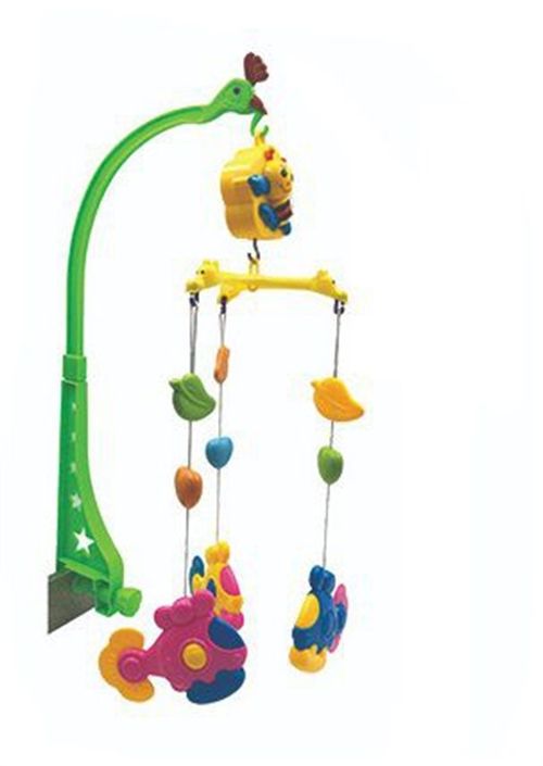 Mobile Infantil Helicóptero Giratório e Musical Pica Pau