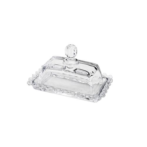 Manteigueira Cristal Chumbo Pearl 14cm 26755 Wolff