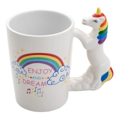 Caneca Cerâmica Unicórnio 350ml 35210 Rojemac