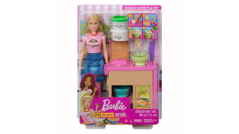 Boneca Mattel Barbie Profissões Chef de Macarrão GHK43, Bonecas