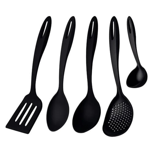 Kit Utensílios Com 5 Peças Abilit Preto 25199/007 Tramontina