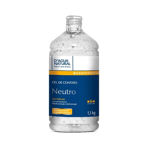 Gel de Contato Neutro 1,1kg Dágua Natural