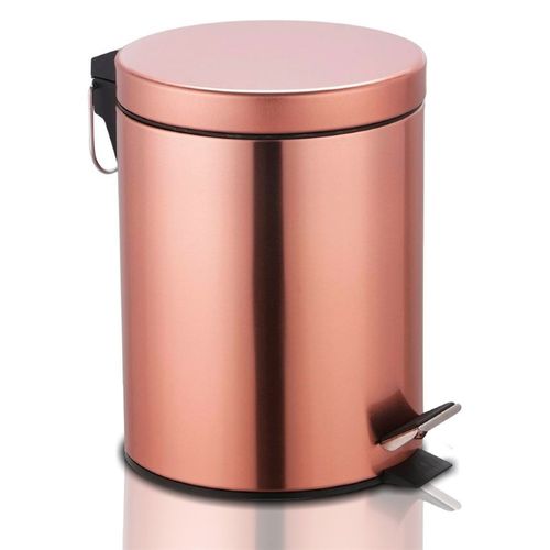Lixeira com Pedal Crown 5L Rose Gold Wincy