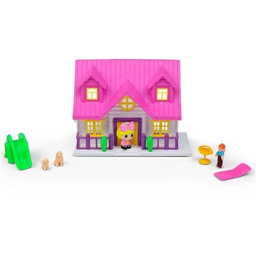 Conjunto de Casinha de Boneca E Pets Mini House Modelos Sortidos DTC