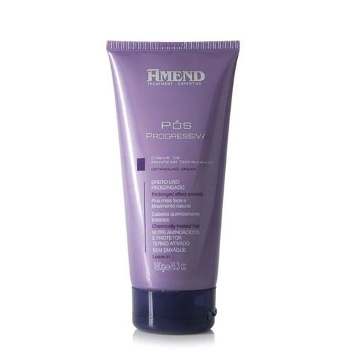 Creme de Pentear Defrizante Pós Progressiva 180g Amend