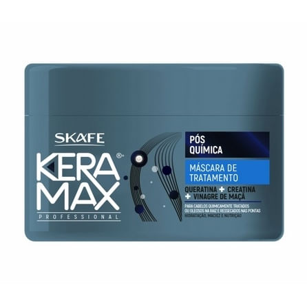 Máscara De Tratamento Keramax Pós Química 350g Skafe