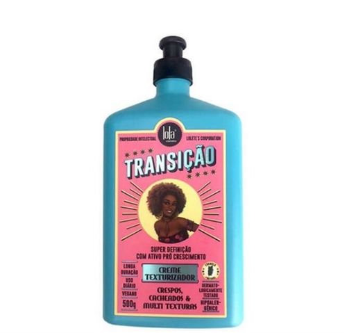 Creme Texturizador Transição Água de Coco 500g Lola