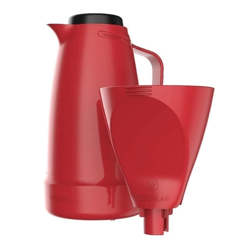 Kit Bule com Porta Filtro 500ml Vermelhas 56823 Termolar