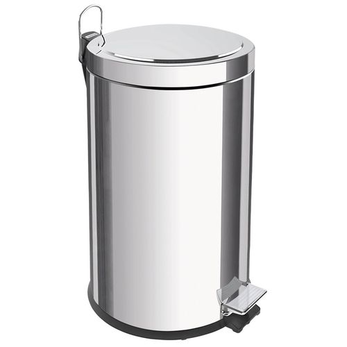 Lixeira Inox com Pedal Brasil 12L Tramontina