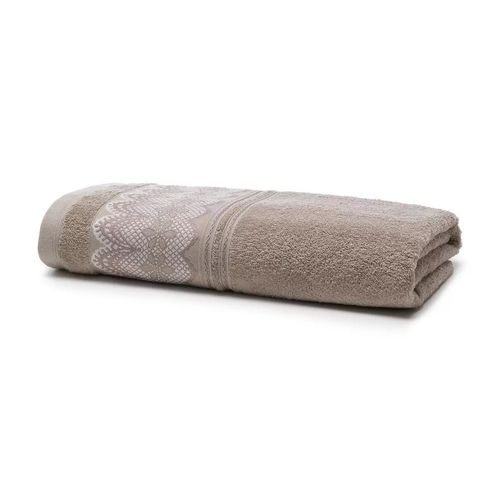 Toalha de Rosto Blanc Kaqui Fio Penteado Santista Platinum