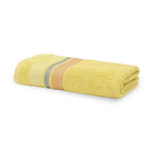 Toalha de Banho Texture Amarela Santista Home Design