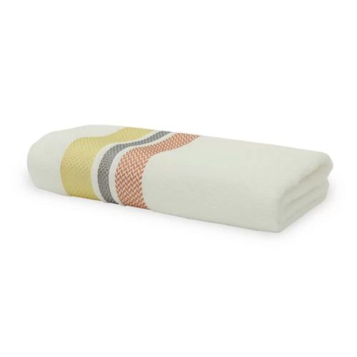 Toalha de Banho Texture Branca Santista Home Design