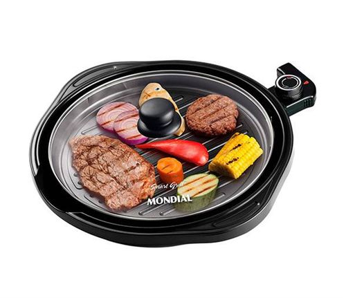 Grill Redondo 30Cm Smart Grill 220V Mondial