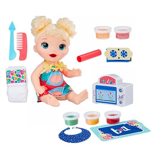 Boneca Baby Alive Meu Forninho Loira E1947 Hasbro