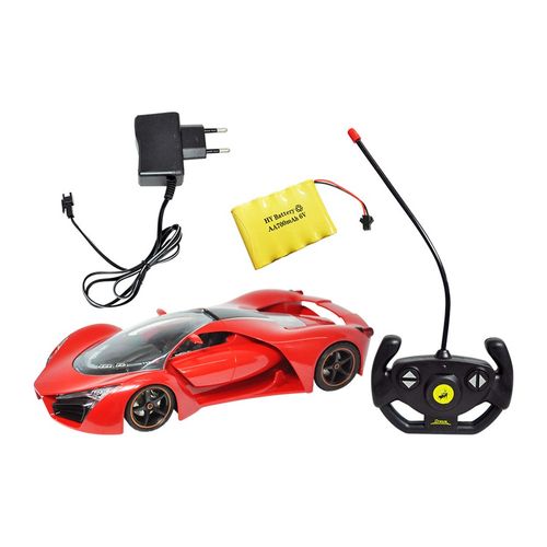 Carro Controle Remoto sem Fio DMT5050 Vermelho DM Toys