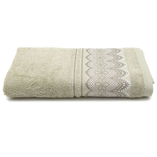 Toalha de Banho Blanc Verde Santista Fio Penteado