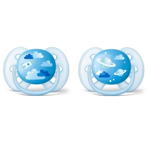 Chupeta Ultra Soft 6-18m Azul SCF222/22 Avent Philips