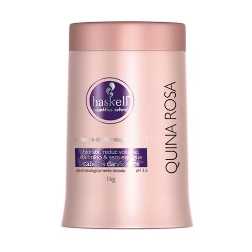 Máscara Quina Rosa 1kg Haskell