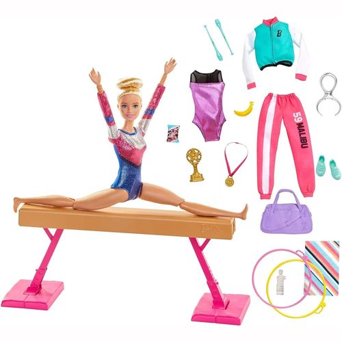 Boneca Barbie Ginástica GJM72 Mattel