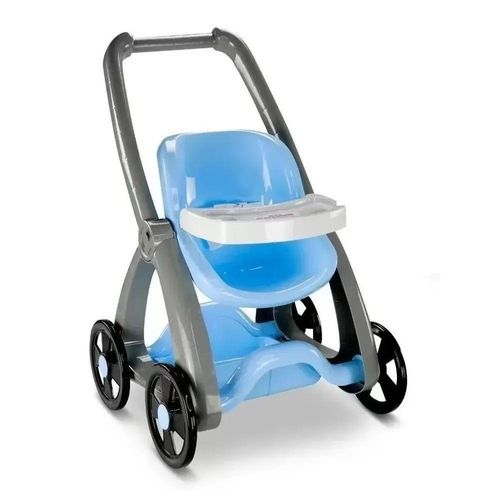 Carrinho de Bebê para Boneca Bebezinho RealAzul 5687 Roma