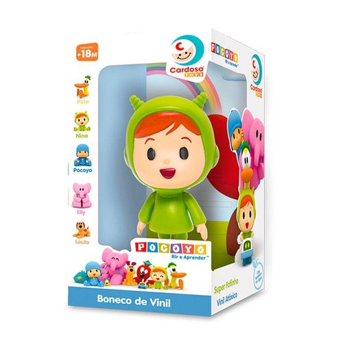 Boneca de Vinil Nina Turma do Pocoyo 3031 Cardoso