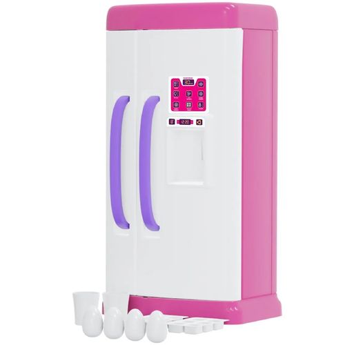 Geladeira Rosa Infantil Pais E Filhos