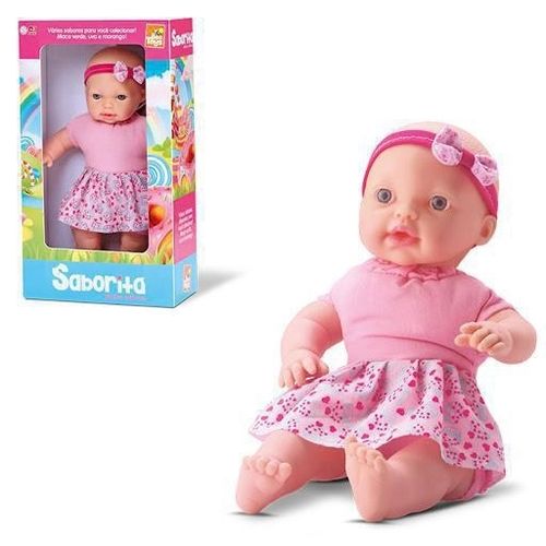 Boneca Bebê Saborita Bee Toys