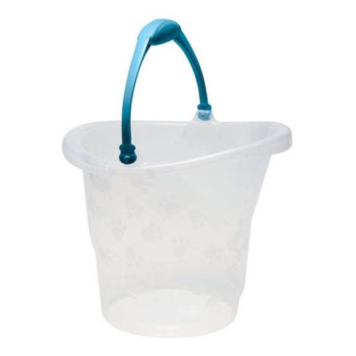 Balde Transparente 8 Litros Azul Cajovil Baby