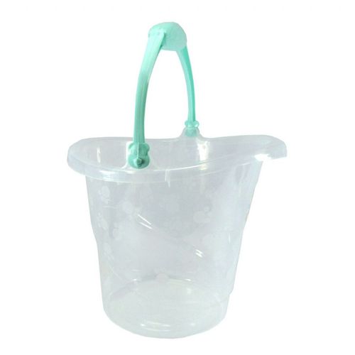 Balde Transparente 8 Litros Verde Cajovil Baby