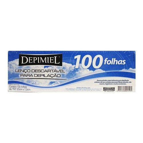 Lenço para Depilação 100 Unidades Depimiel